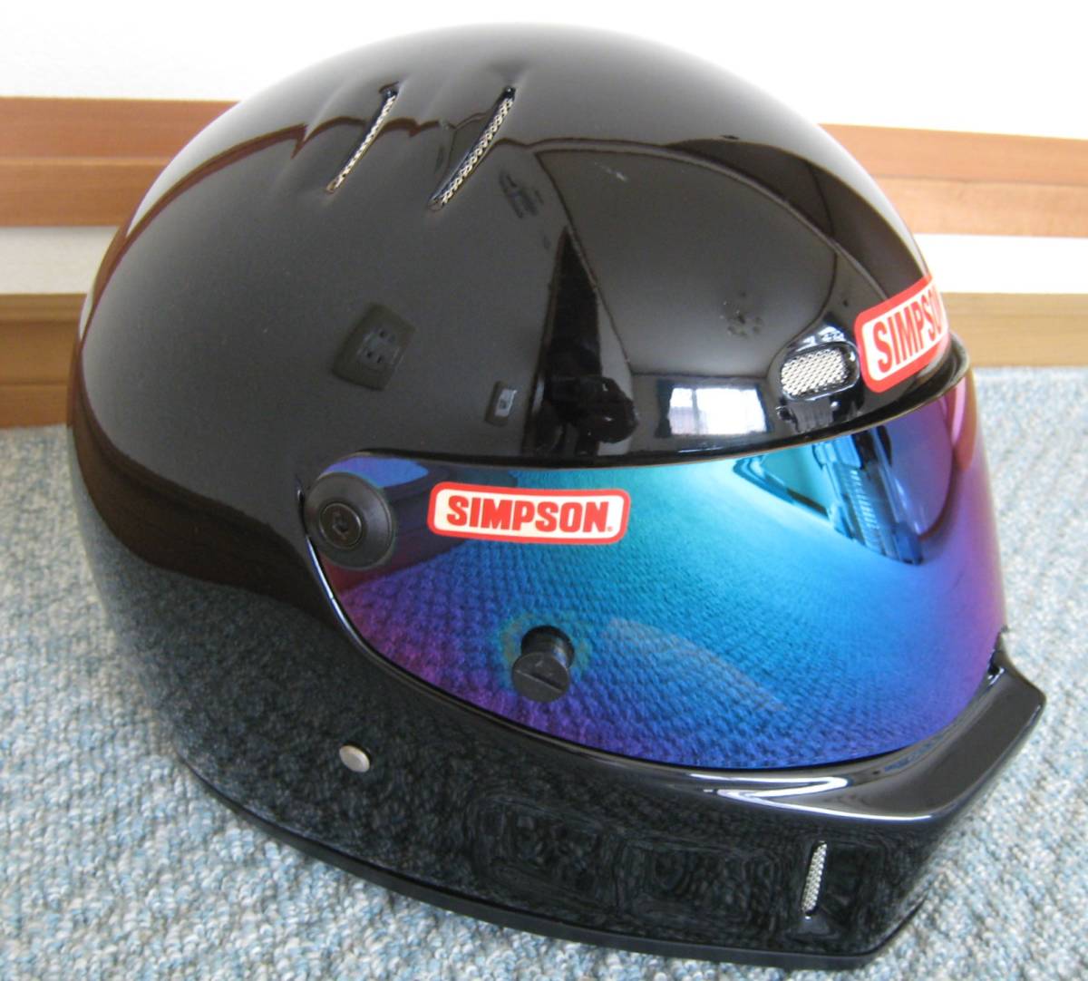 CRG ATV-1　ミラーシールド ヘルメット サイズM 　中古美品 CRG ATV ATV-8 フルフェイス 早い者勝ち 55-56cm