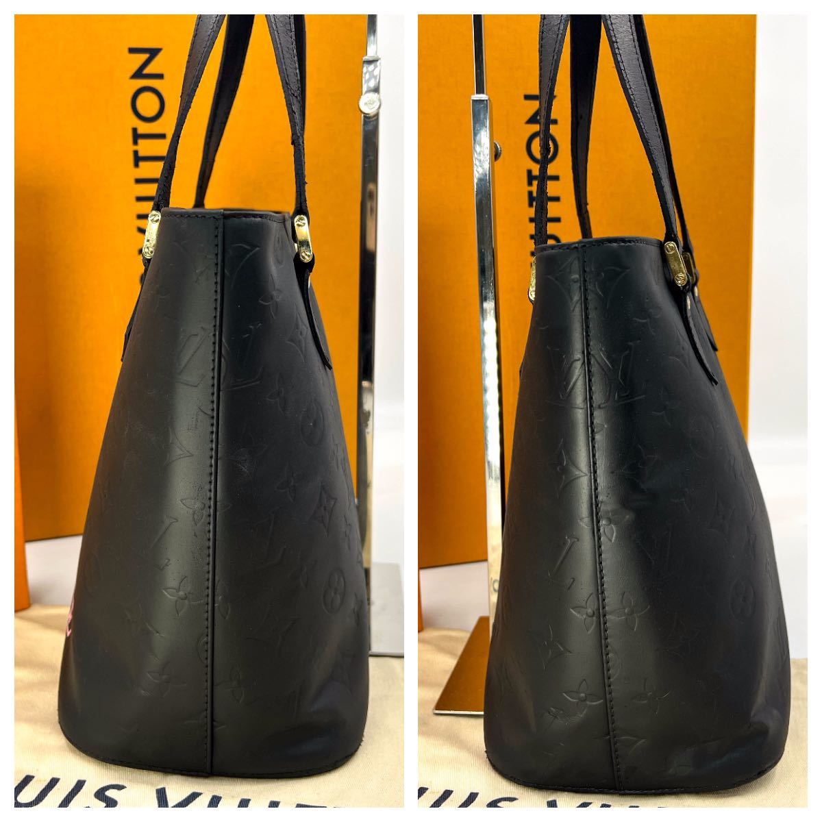 1円 Louis Vuitton ルイヴィトン ヴェルニ ヒューストン ネイビー 4
