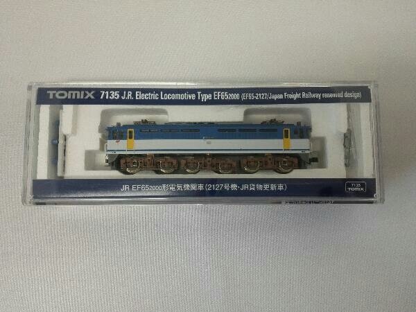  Nゲージ TOMIX 7135 JR EF65-2000形電気機関車 2127号機 JR貨物更新車(電気機関車)｜売買されたオークション情報、yahooの商品情報をアーカイブ公開 - オークファン 電気機関車