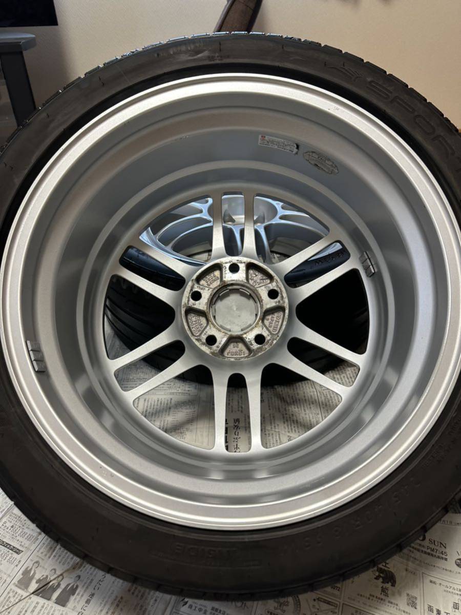 Enkei RPF1 18インチ ホイール 4本 セット 7.5j+48 8j+35 114.3-5H 