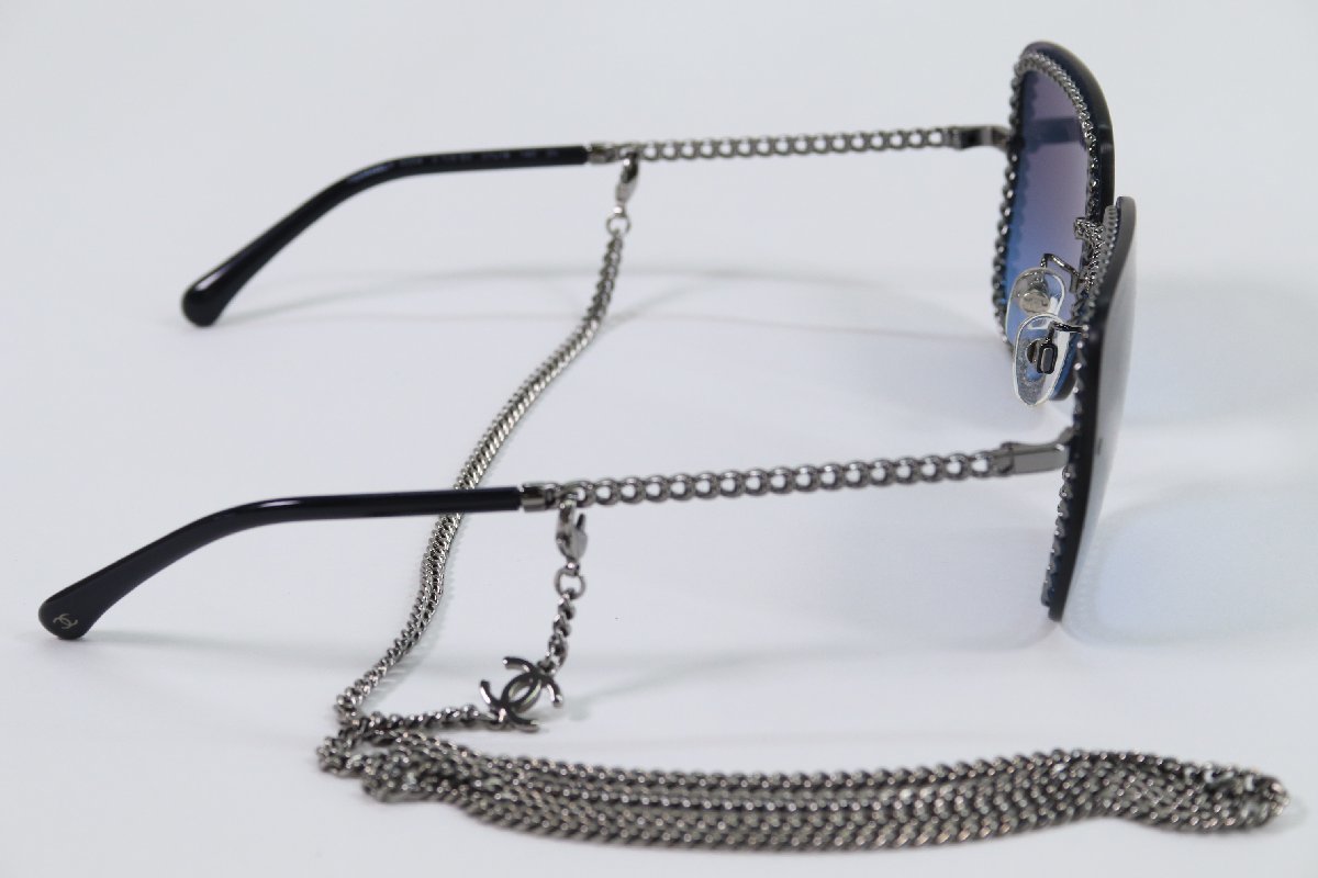 CHANEL シャネル サングラス 4244 チェーンストラップ付 アイウェア 
