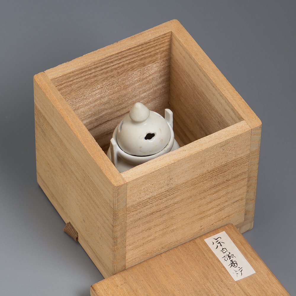 宋時代の香炉 五】白磁豆香炉 宋時代 箱付(宋)｜売買されたオークション情報、Yahoo