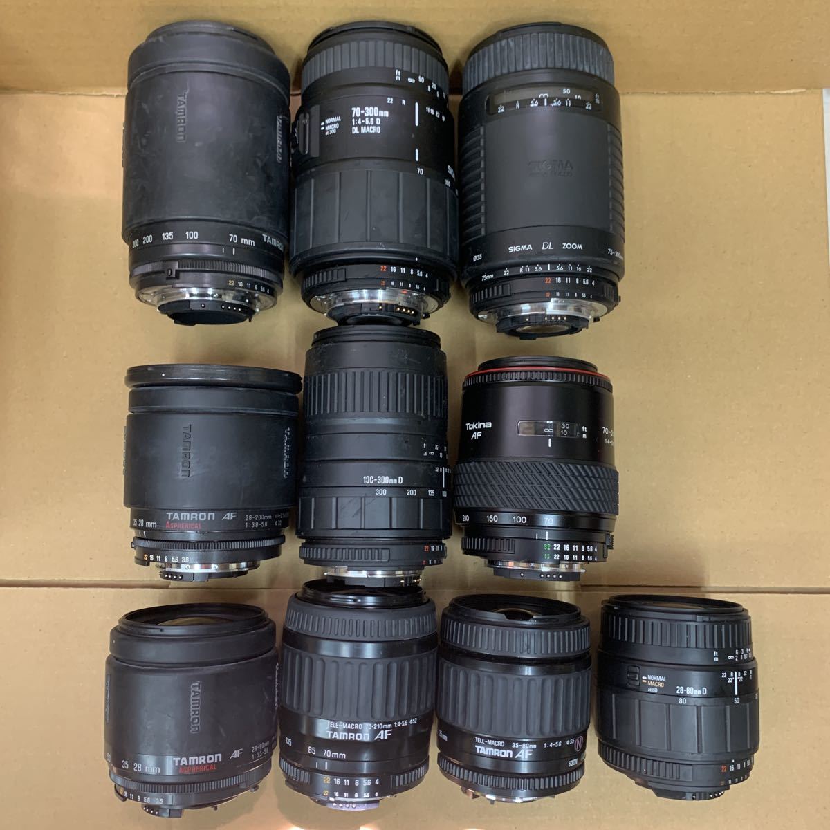 SIGMA Tokina レンズ 3本セット SIGMA Tokina レンズ 3本セット SIGMA TAMRON タムロン シグマ まとめ