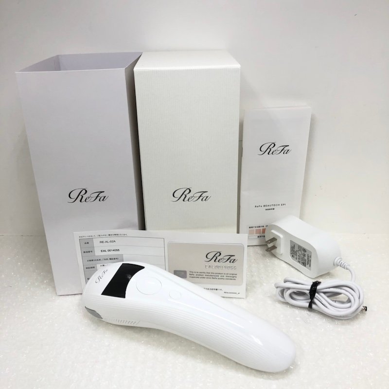 脱毛・除毛 リファ ビューテックエピ 脱毛 ReFa RE-AL-02A WHITE