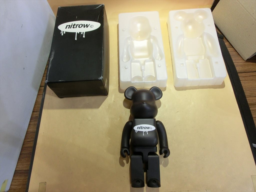 【最安値，送料無料】 T ナ3-77 80サイズ BE＠RBRICK NITROW 400％ ベアブリック ニトロ/メディコム トイ/ 傷汚れ 外箱傷み有(キューブリック、ベアブリック)｜売買されたオークション情報、yahooの商品情報をアーカイブ公 キューブリック、ベアブリック