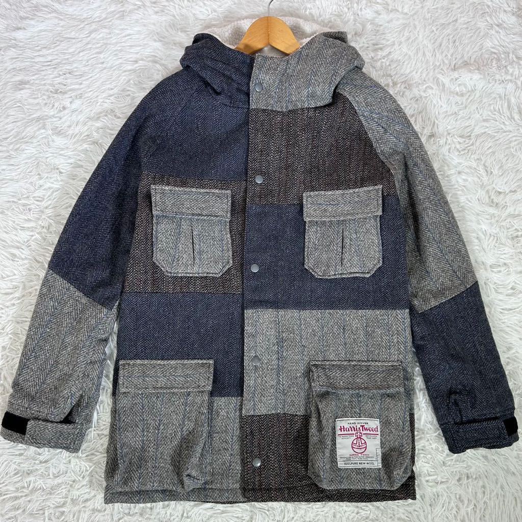 KMK×HarrisTweed キングリーマスク ハリスツイード マウンテンパーカー