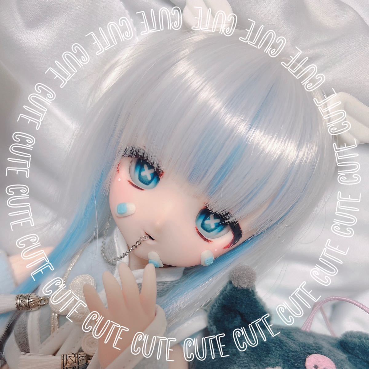ボークス DDH-01 カスタムヘッド セミホワイト肌 ボークス 【おまつり