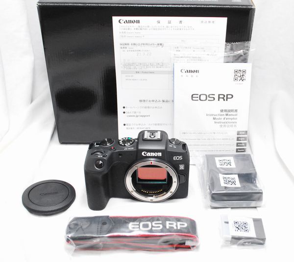 超美品・メーカー保証書 付属品完備】Canon キヤノン EOS RP EOS RP