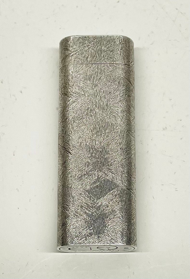 Cartier カルティエ ライター ガスライター ローラー式 喫煙具 喫煙グッズ シルバー系 着火未確認 火花確認済 本体のみ