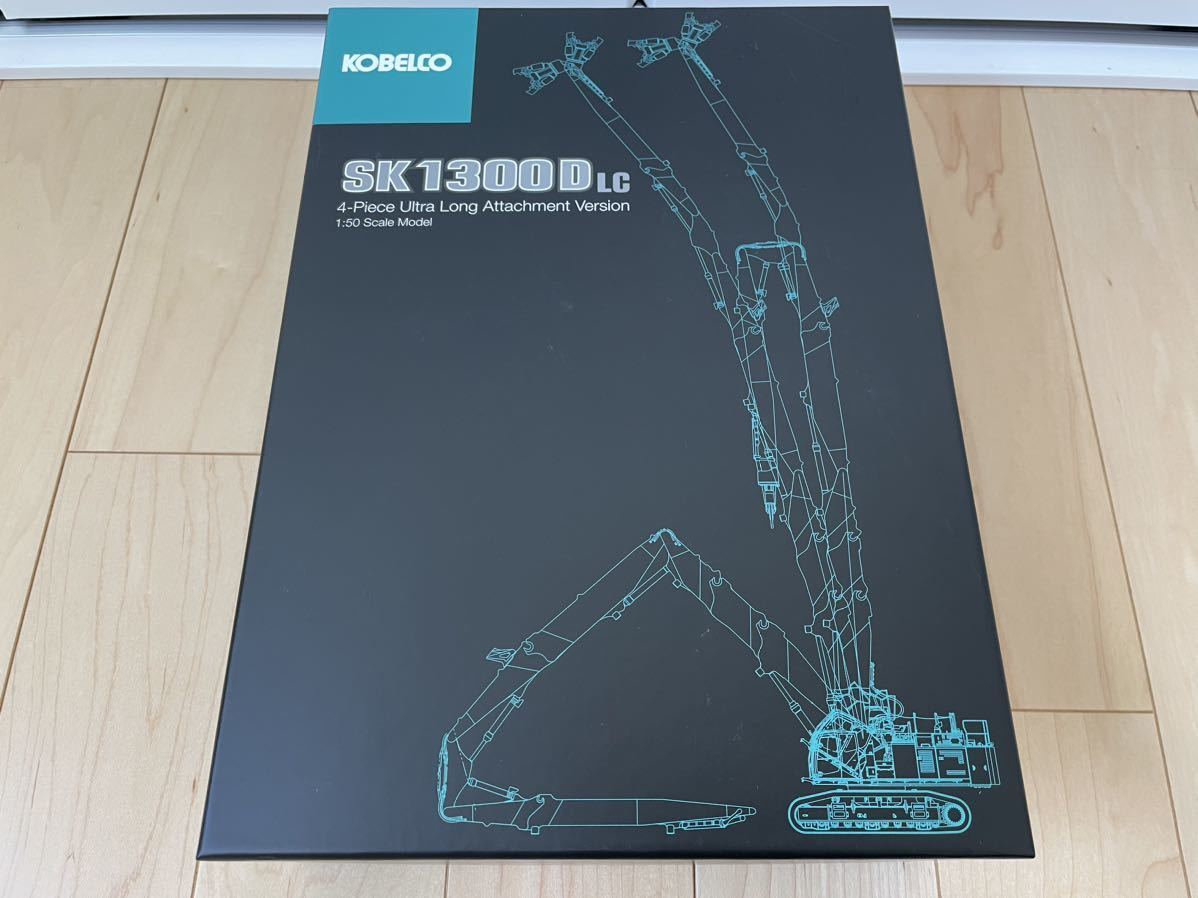 1/50 Kobelco SK1300DLC 4-Piece Ultra Long 40m コベルコ KOBELCO