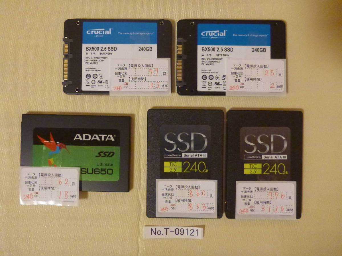 2台まとめ売り/検品済み】SAMSUNG V-NAND SSD 860 EVO 500GB MZ-76E500