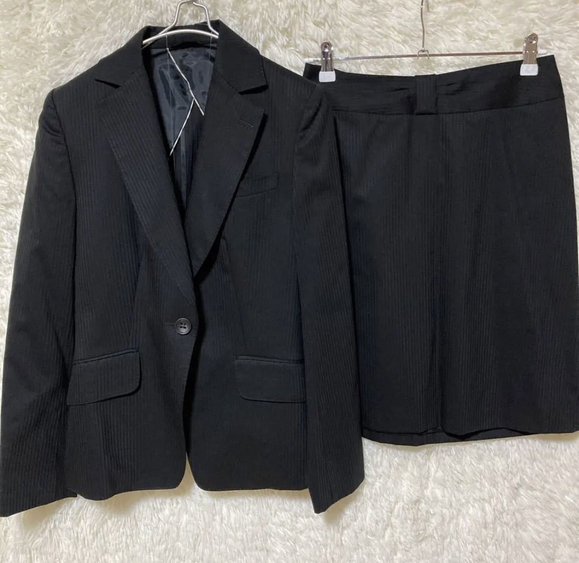 【アパレル】☆美品☆ nline precious 佐々木希 スカートスーツ 上下 11号 Lサイズ セットアップスーツ レディース ビジネス フォーマル