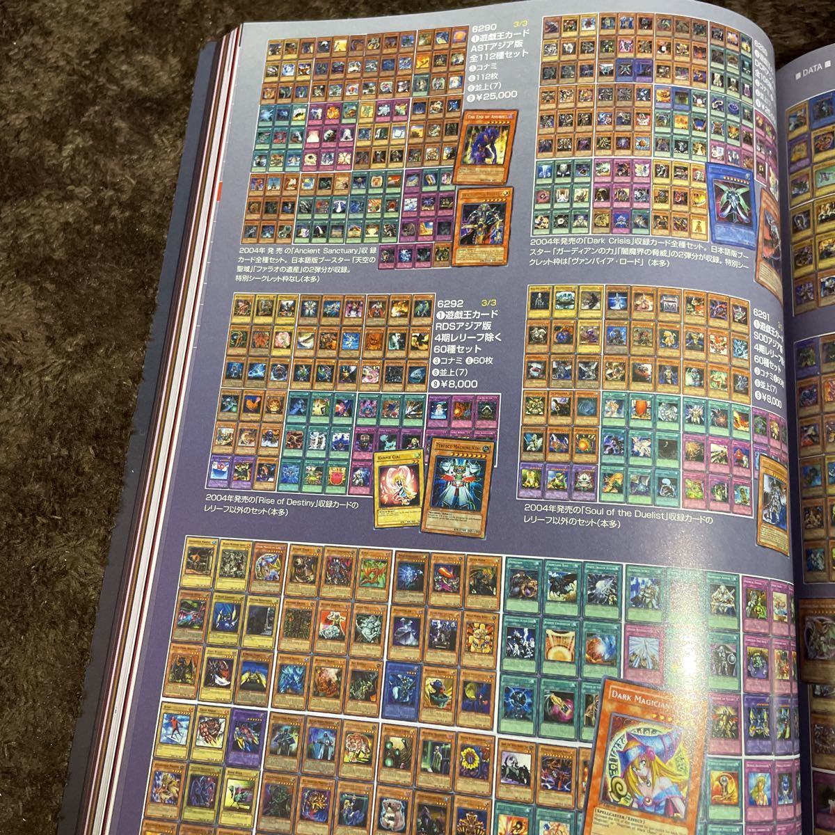 資料 遊戯王 青眼の白龍 エクゾディア エビルナイトドラゴン ブラック