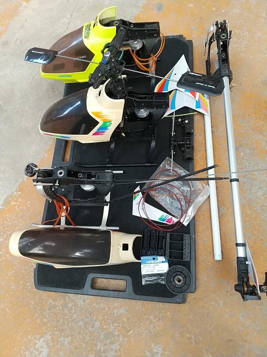 新品部品付き】部品取り用 ヒロボー HIROBO シャトルZ 新品部品付き