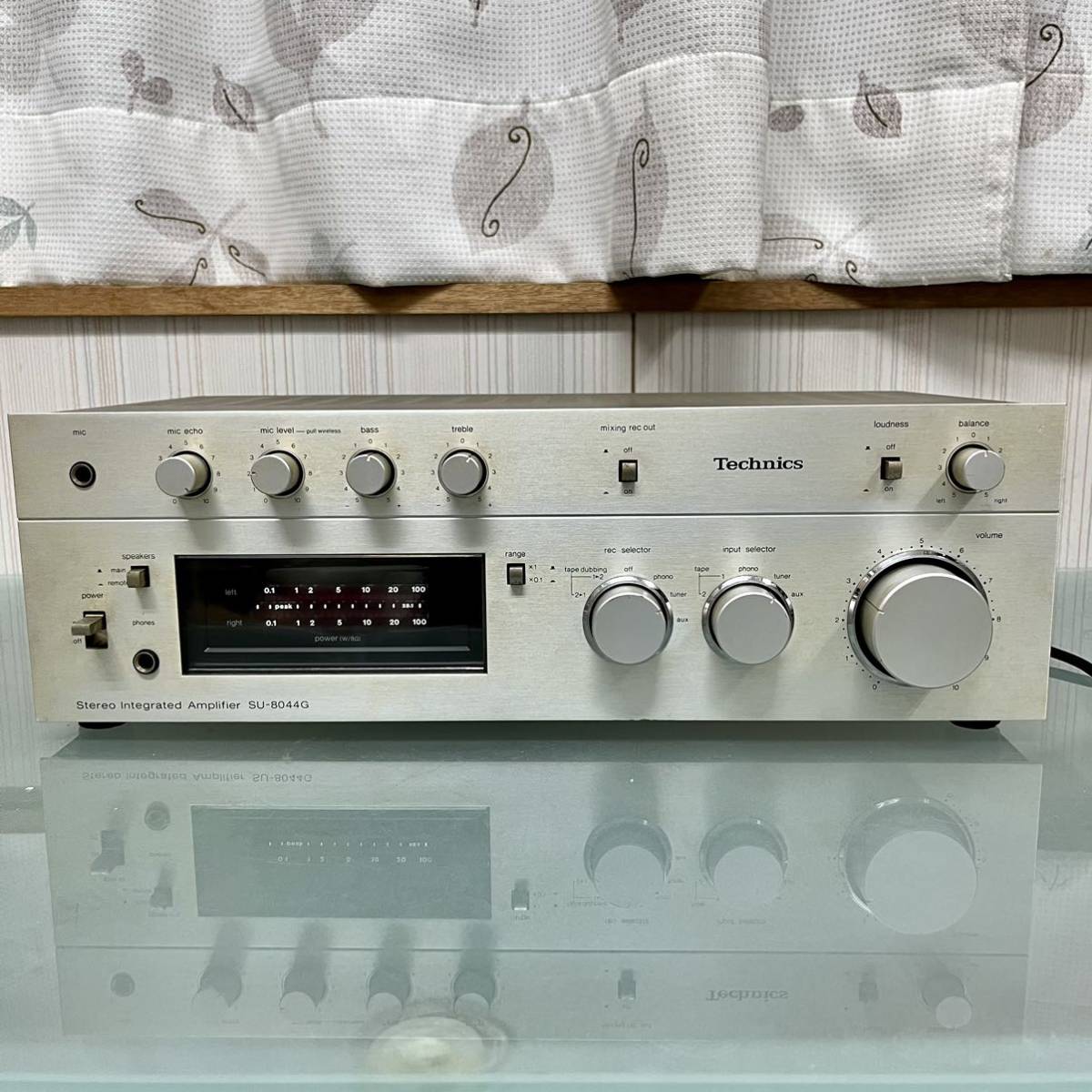 Technics SU-8044G - 美品・動作品 プリメインアンプ 説明書付