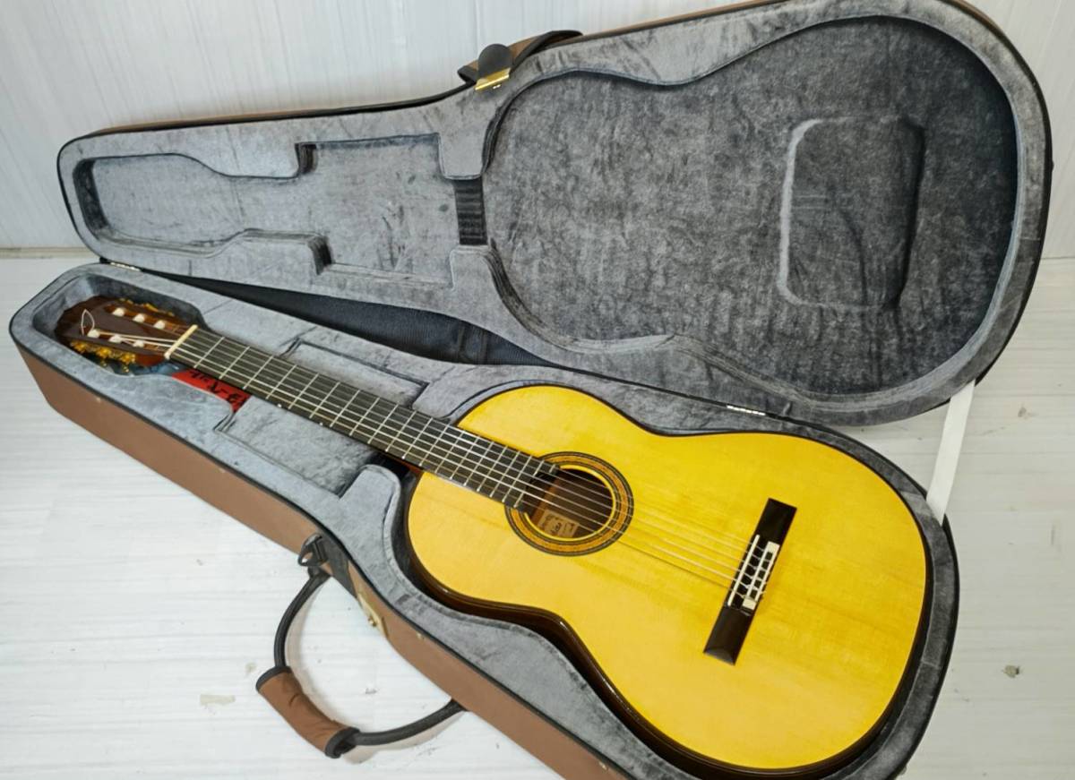 クラシックギター YAMAHA カバー付き C-200A 中古 Classical Acoustic Guitar Yamaha C-200A Natural Made in Japan with