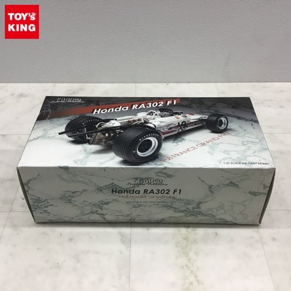 1円〜 エブロ 1/20 ホンダ RA302 F1 #18 1968 フランス GRAND PRIX RA302 0
