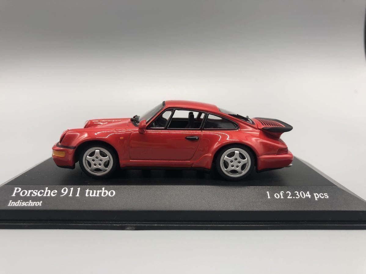 絶版希少】 MINICHAMPS ミニチャンプス 1/43 PORSCHE 911 Turbo