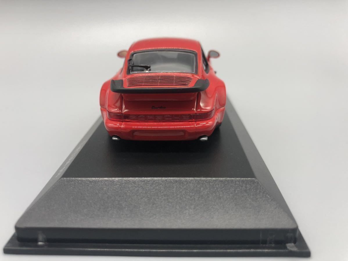絶版希少】 MINICHAMPS ミニチャンプス 1/43 PORSCHE 911 Turbo