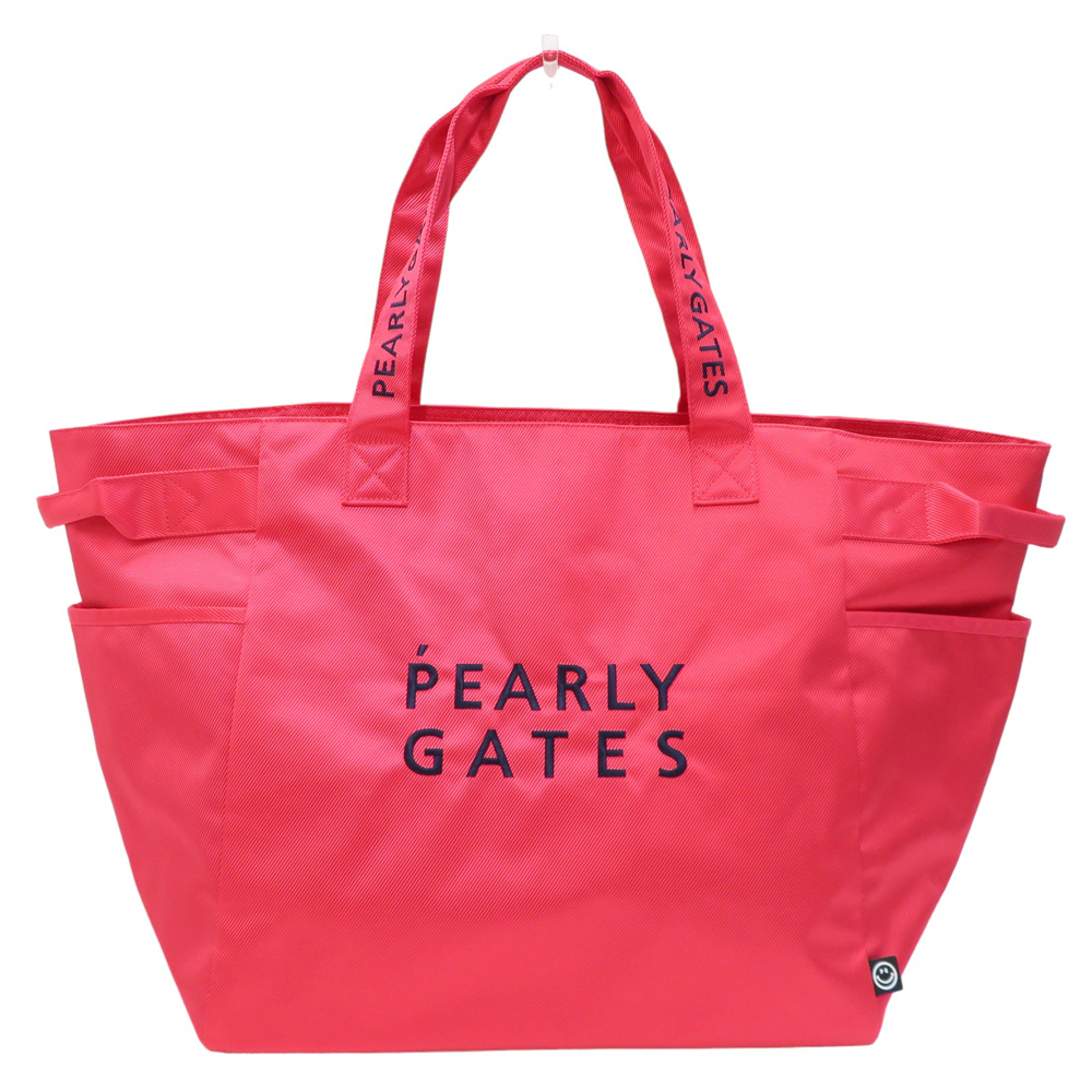PEARLY GATES パーリーゲイツ ロッカーバッグ ニコちゃん ピンク系 [240101032548] ゴルフウェア