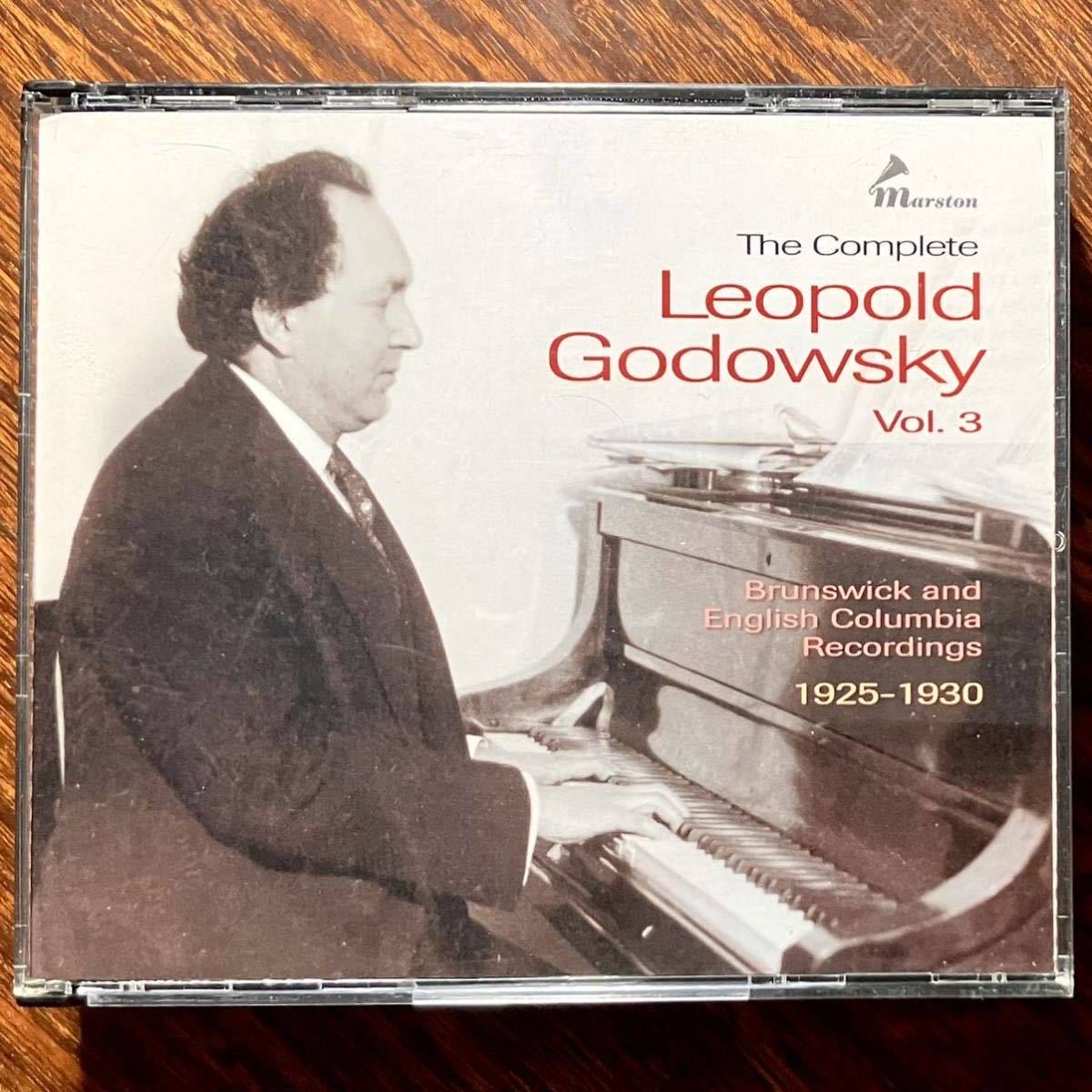 MARSTON】THE COMPLETE LEOPOLD GODOWSKY VOL.3 BRUNSWICK AND ENGLISH