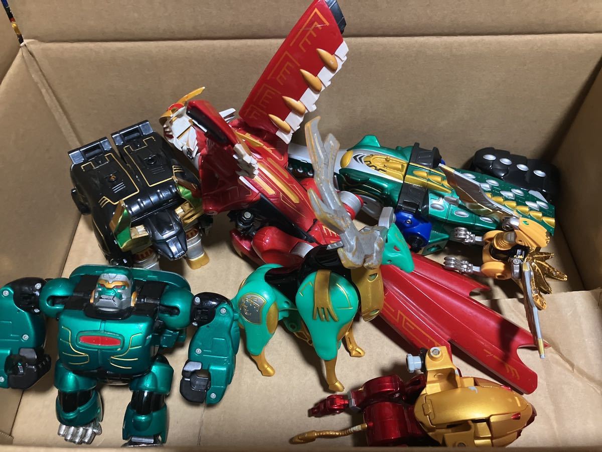 百獣戦隊ガオレンジャー ロボット ジャンク品 まとめ売りの入札履歴  