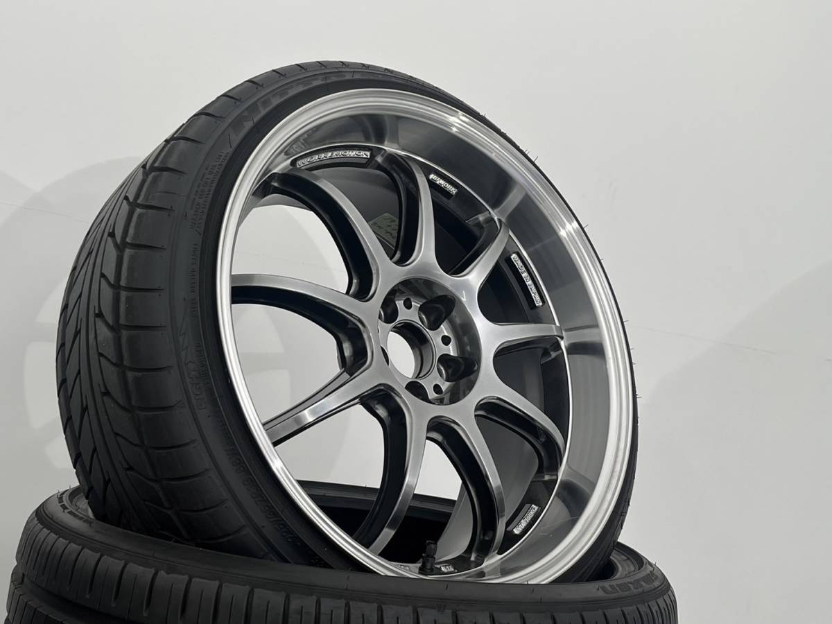 W418 WORK ワーク EMOTION エモーション D9R 19インチ 9.5J+30 PCD100 