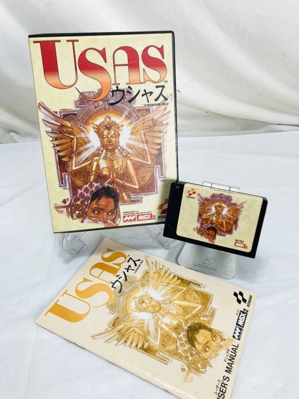 MSX2 ROM ウシャス KONAMI コナミ USAS SK-230910088