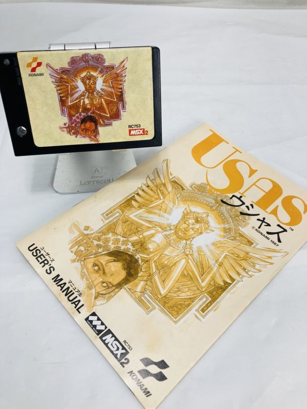 MSX2 ROM ウシャス KONAMI コナミ USAS SK-230910088