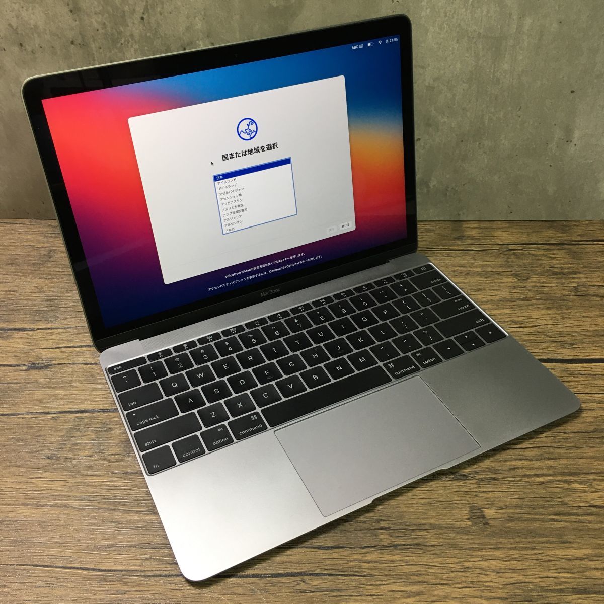 Mac Book モデルA1534 初期化済み 【308-039#80】 MacBook Air