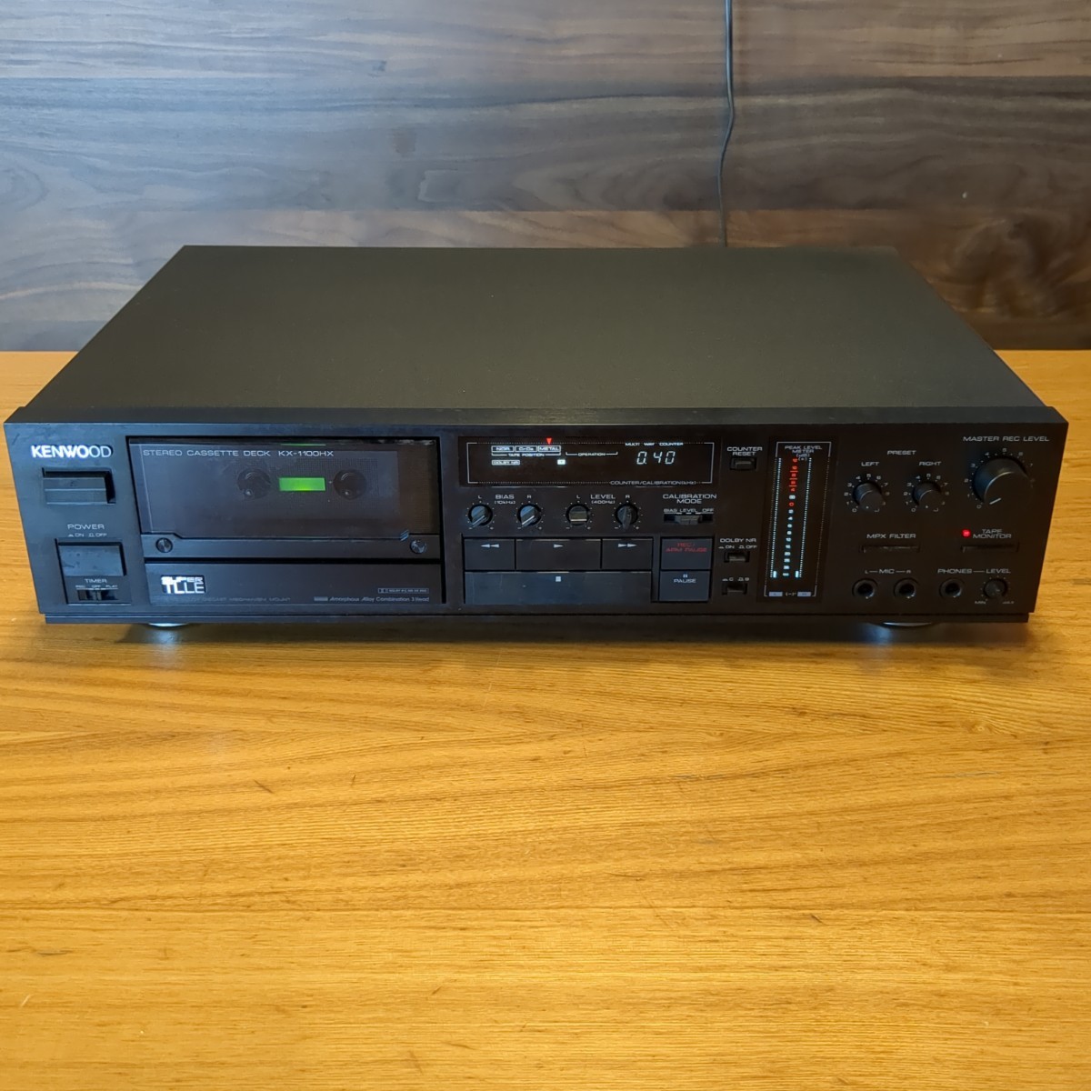 KENWOOD KX-1100G ケンウッド ステレオカセットデッキ カセットデッキ