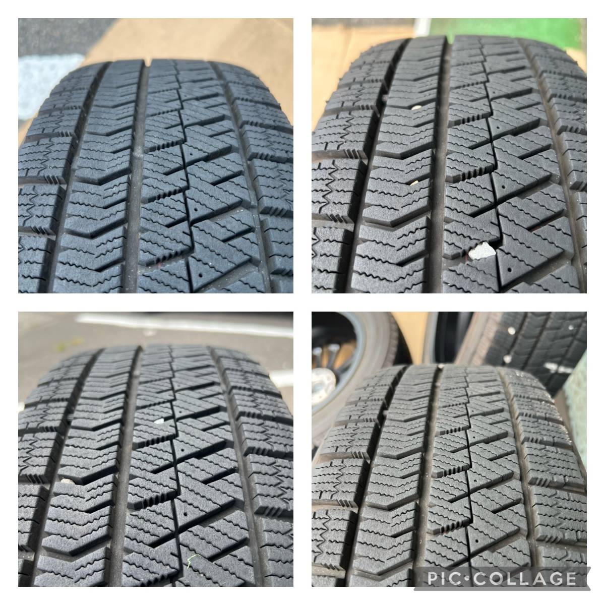 ENKEI SMACK 17インチ 6J +40 PCD100 4穴/BSブリザックVRX2 195/60R17