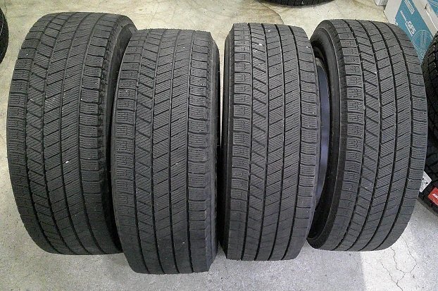 中古 BMW F30用冬スタッドレスタイヤホイール1台分/各4本セット MAK