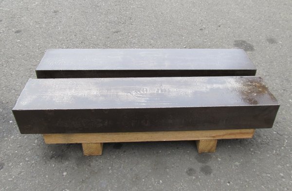 ☆プレス用 ヨーカン　650 x 135 x 80mm　２本セット　(MA190523-01)