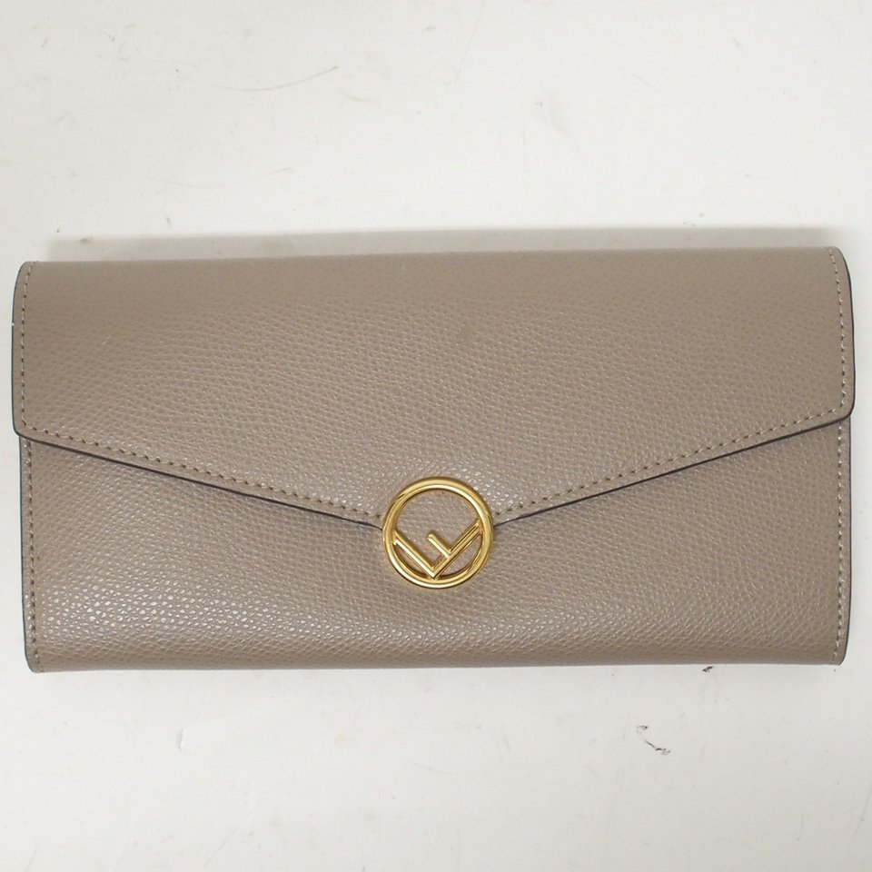 フェンディ FENDI コンチネンタルウォレット f002 美品 Z3 長財布 三 