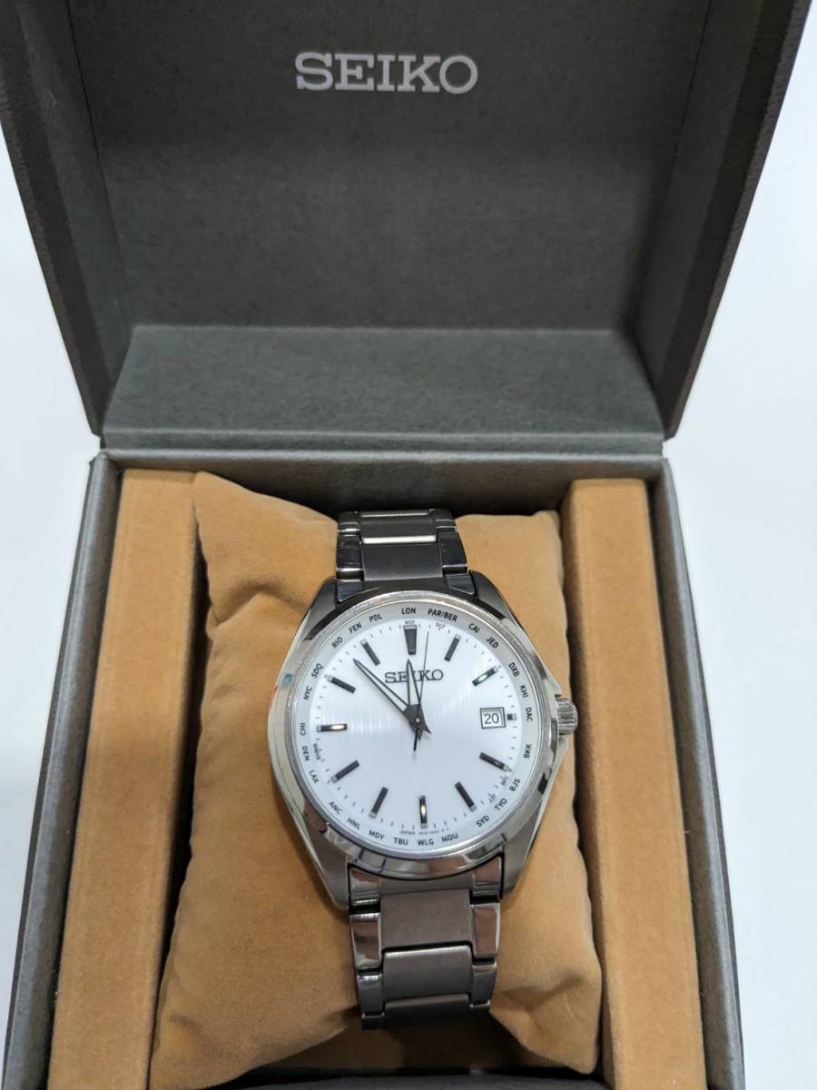 日)【SEIKO】セイコーコレクション 腕時計 SBTM291 7B75-0AA0 チタン