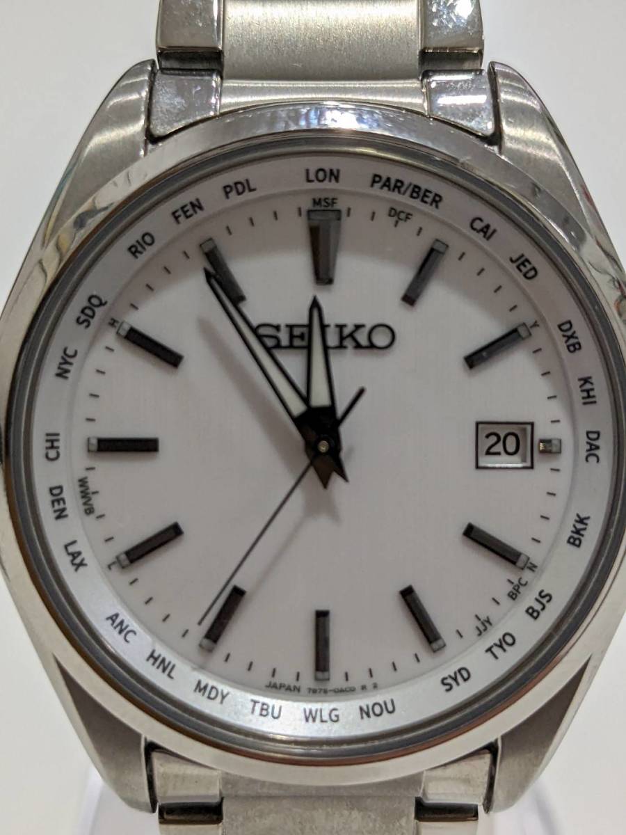日)【SEIKO】セイコーコレクション 腕時計 SBTM291 7B75-0AA0 チタン