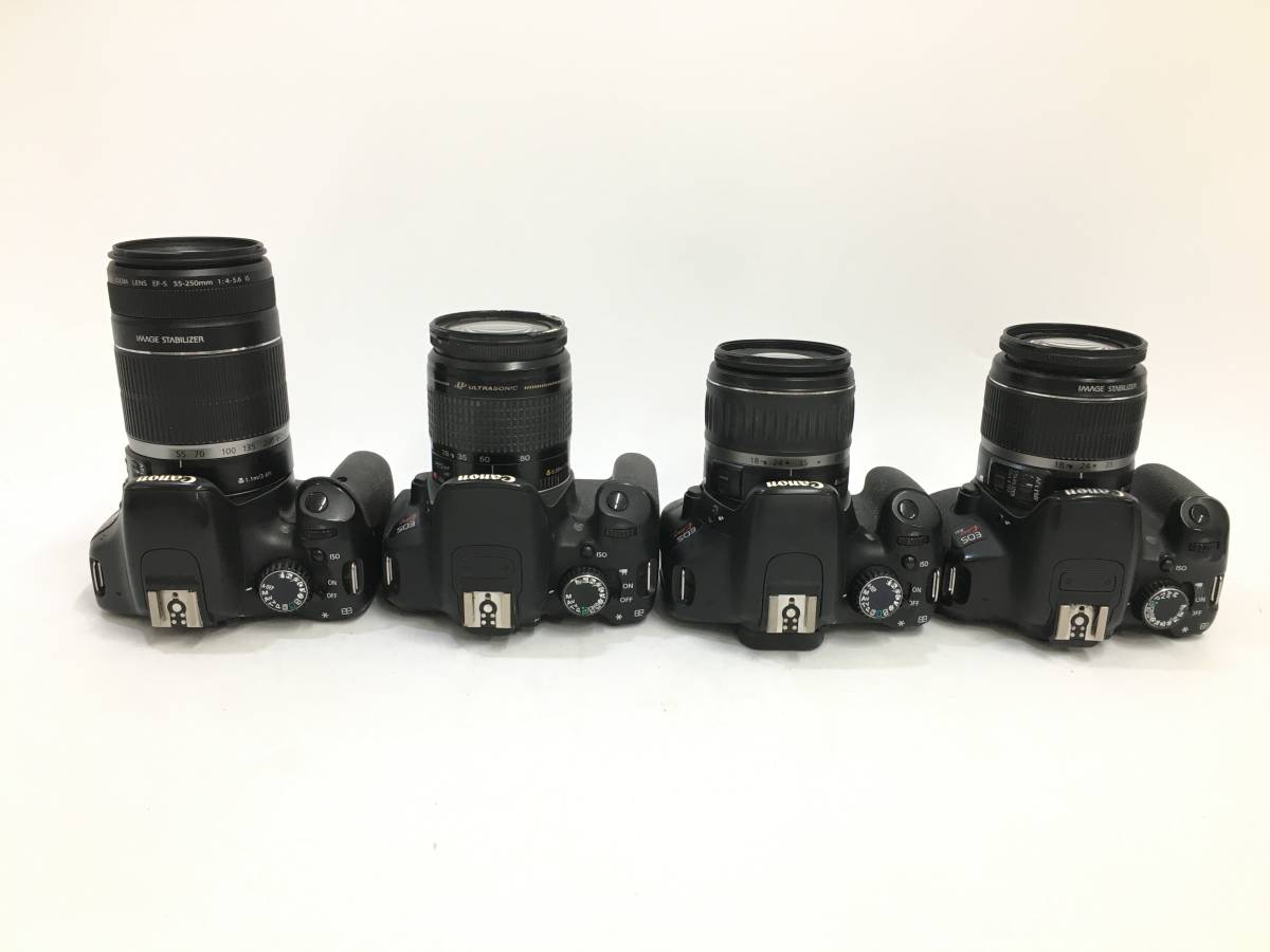 ☆ Canon EOS Kiss X6i ×2 + X4 ×2 ☆ キャノン 他 レンズ4本 デジタル 