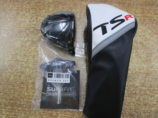 未使用☆タイトリスト TSR3 8.0度 ヘッド ヘッドカバー レンチ付き 