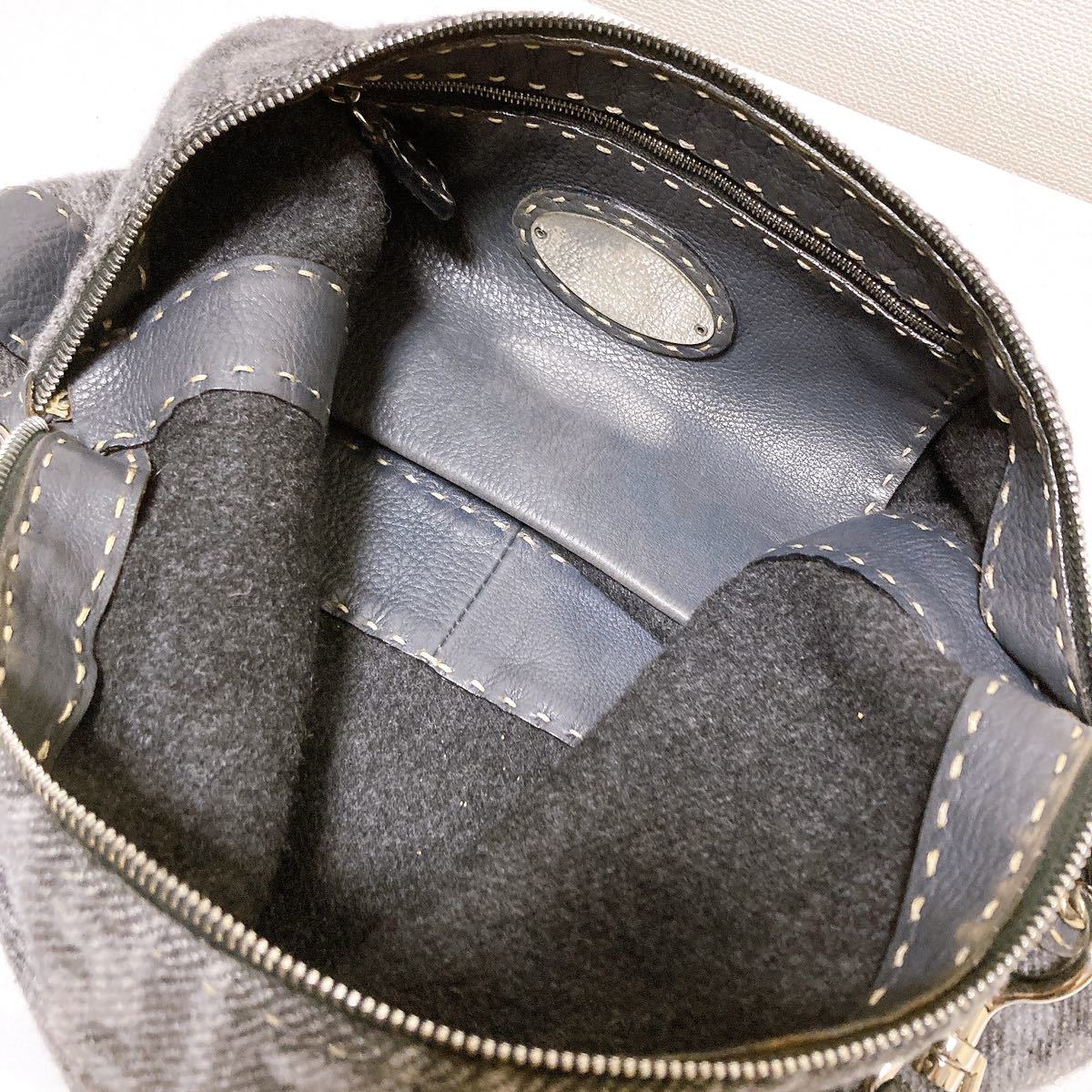 美品 FENDI フェンディ ショルダーバック ワンショルダー セレリア 