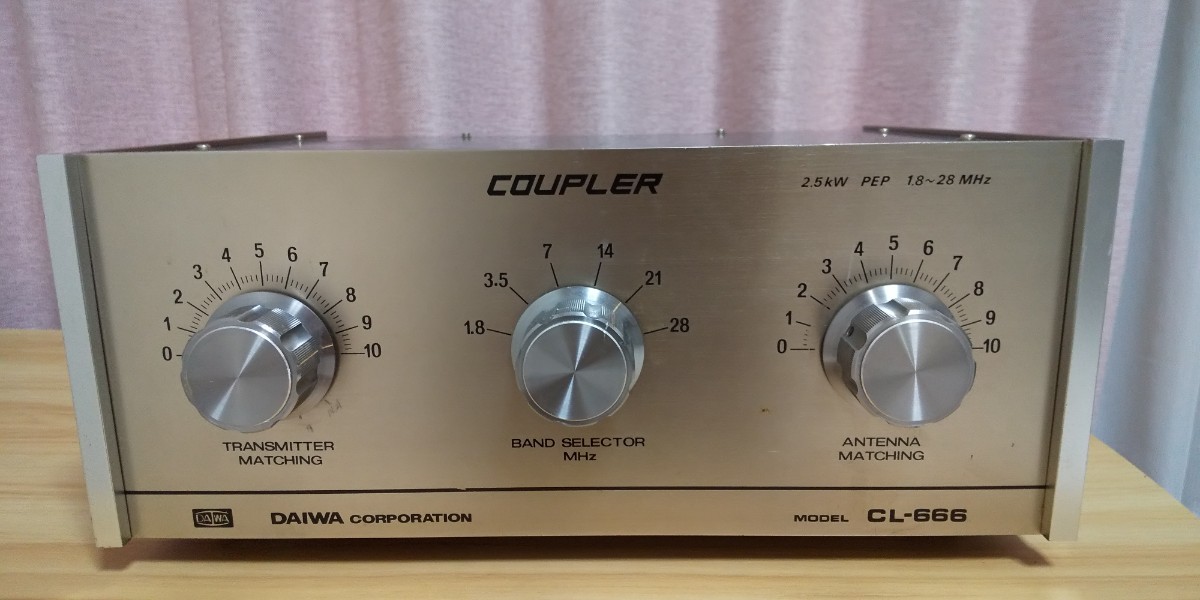 ★希少★珍品？マニアの方？コレクターの方DAIWA CL666如何でしょうか？検索DAIWA，アイコム，ヤエス，ケンウッド，リニア，アマチュア