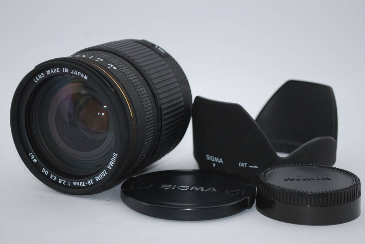 SIGMA 28-70mm F2.8 ASPHERICAL NikonFマウント Used Sigma 28-70mm f2
