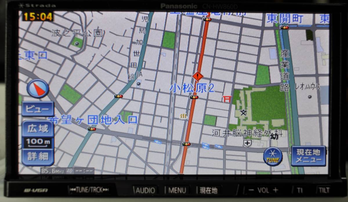 パナソニック Panasonic CN-HW860D ストラーダ ナビ Strada 無料地図