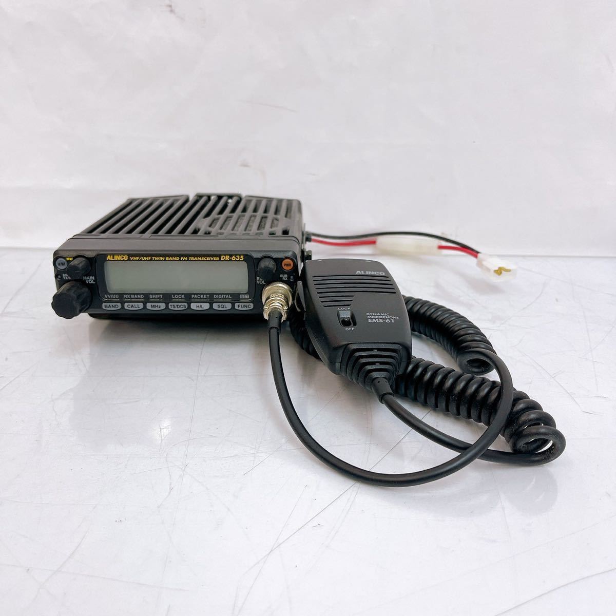 ALINCO DR-635D FMモービルトランシーバー ツインバンド144⁄430MHz FM