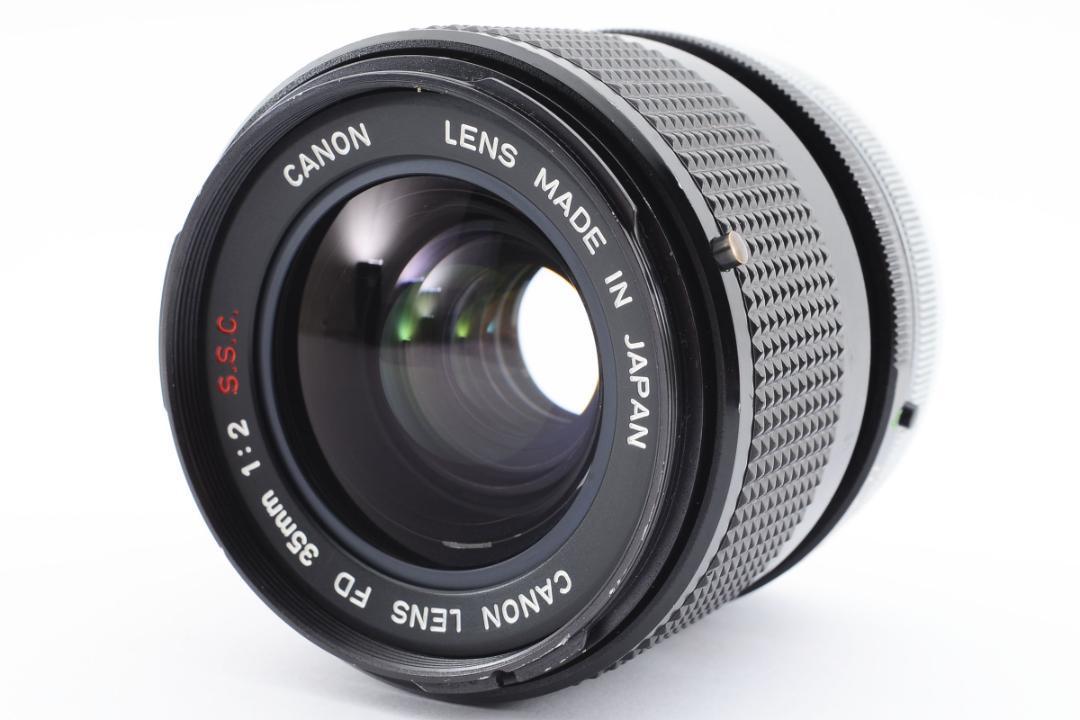 E2169】Canon FD 35mm F2 SSC S.S.C キャノン Canon 35mm FD 022 & MF