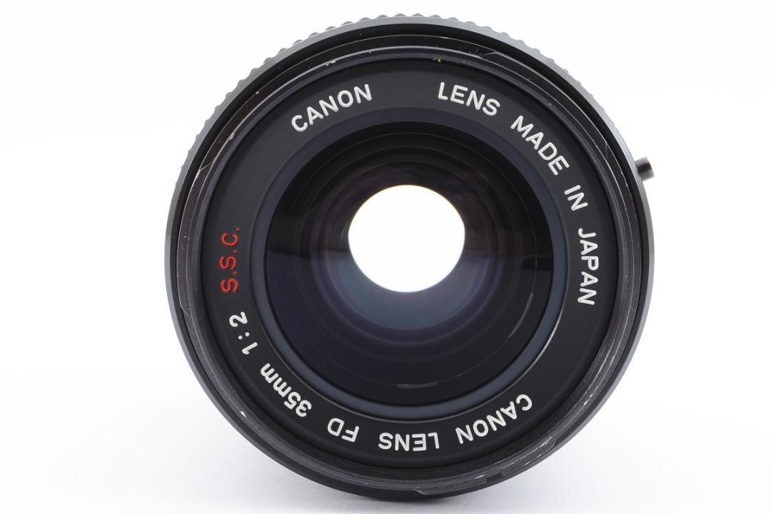 E2169】Canon FD 35mm F2 SSC S.S.C キャノン Canon 35mm FD 022 & MF
