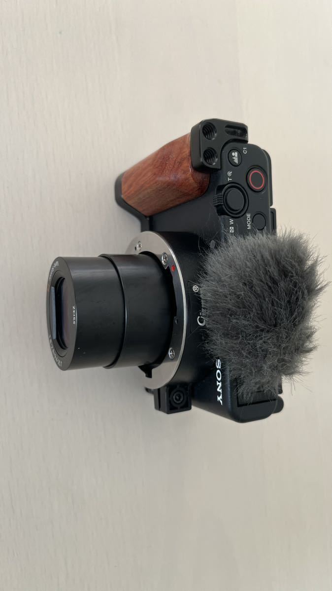 SONY VLOGCAM ZV-1＋シューティンググリップ VPT2BT＋GIZMONレンズ