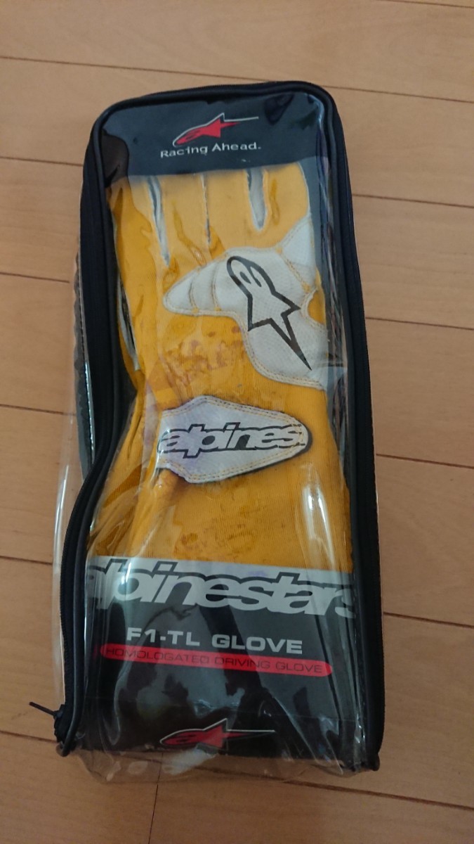 確認用20 アルパインスター F1-TL ドライビンググローブ Sサイズ デッドストック