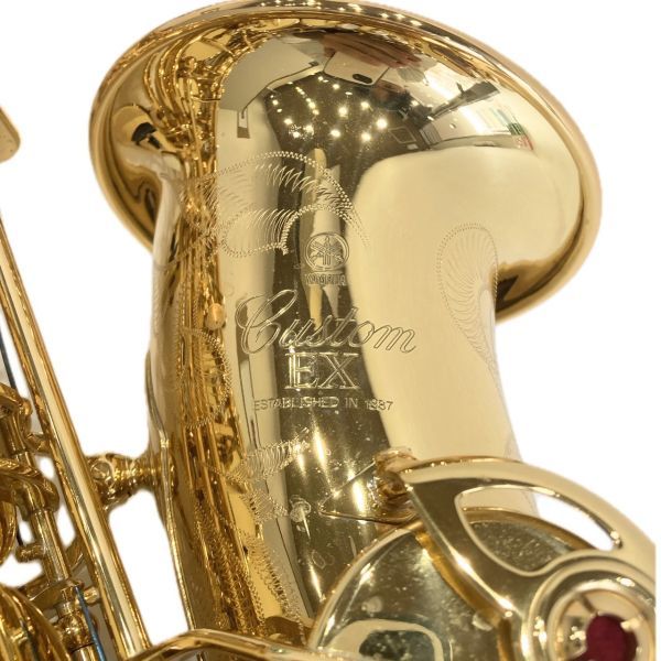 Σ YAMAHA アルトサックス YAS-875EX ケース付き 彫刻有 管楽器 現状品