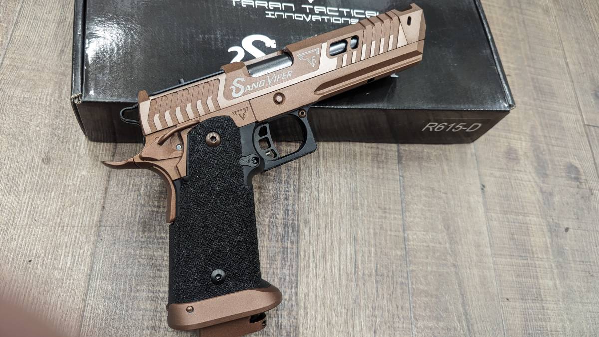 【ORGA】NEWロット ARMY ARMAMENT TTI SAND VIPER ガスブローバック ハンドガン 新品チョイキズ サンドバイパー ,NEWロットARMYARMAMENTTTISANDVIPERガスブローバックハンドガン新チョイキズサンドバイパー
